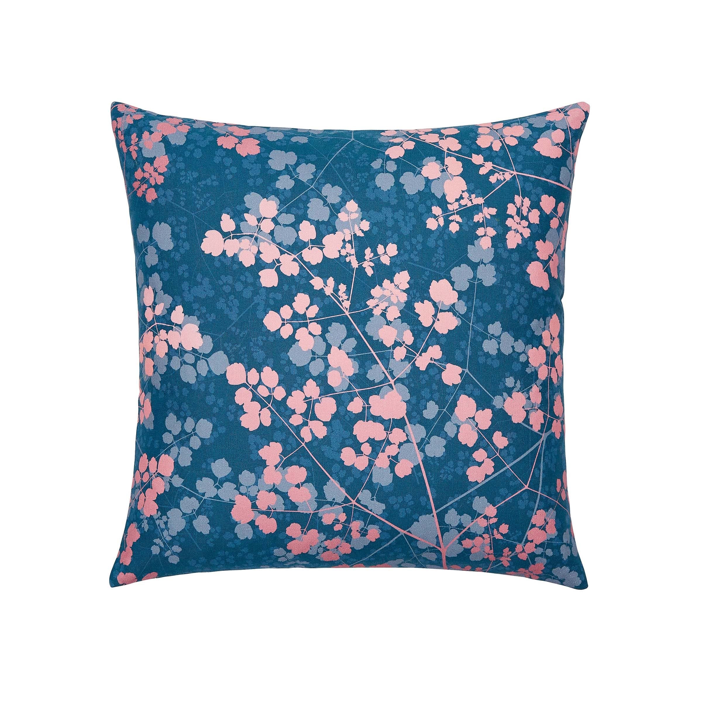 Kimono Floral Cushion By Clarissa Hulse In Blush Pink